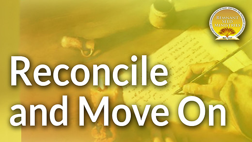 Reconcile and Move On Service Preview