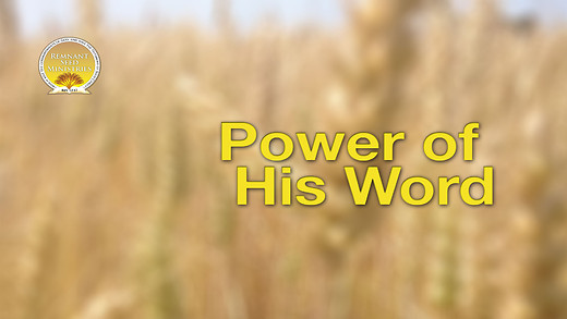 The Power of His Word Service Preview