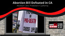 Pro-Abortionist Defeated Because of These Protes...