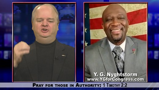 The Body Guard of Georgia, Y.G. Nyghtstorm, is running for congress