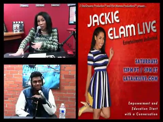 Snoop Dogg’s Son Julian Broadus on Jackie Elam Live!  Pt 2 LATL