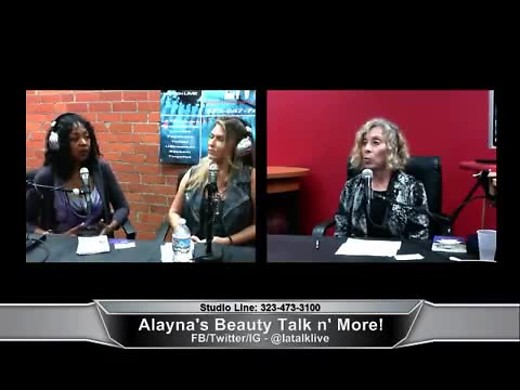 Domestic Violence Awareness Month on Alayna's Beauty Talk n' More! Pt 1 LATL
