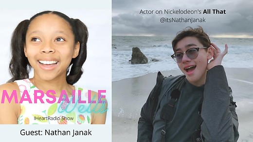 Marsaille Wells interviews Nickelodeon Actor, Nathan Janak [iHeartRadio]