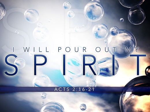 I will pour our My Spirit!