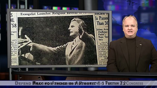 How The Newspapers Of Billy Graham's Day Made Him Famous.