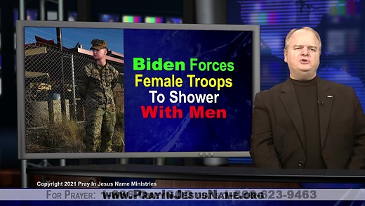 Biden Forces Female Troops To Shower With Men