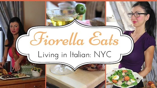 Living In Italian By Fiorella DiCarlo - Stone Fruit Salad with Pesto & Mozzarella