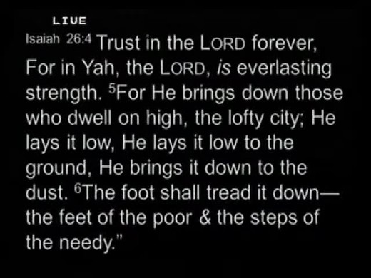 Isaiah 26 - This Song will be Sung