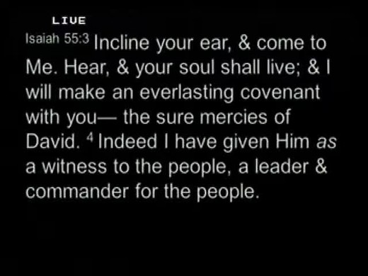 Isaiah 55 - Buy with no Money