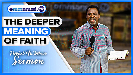 Faith About Eternity | TB Joshua Sermon